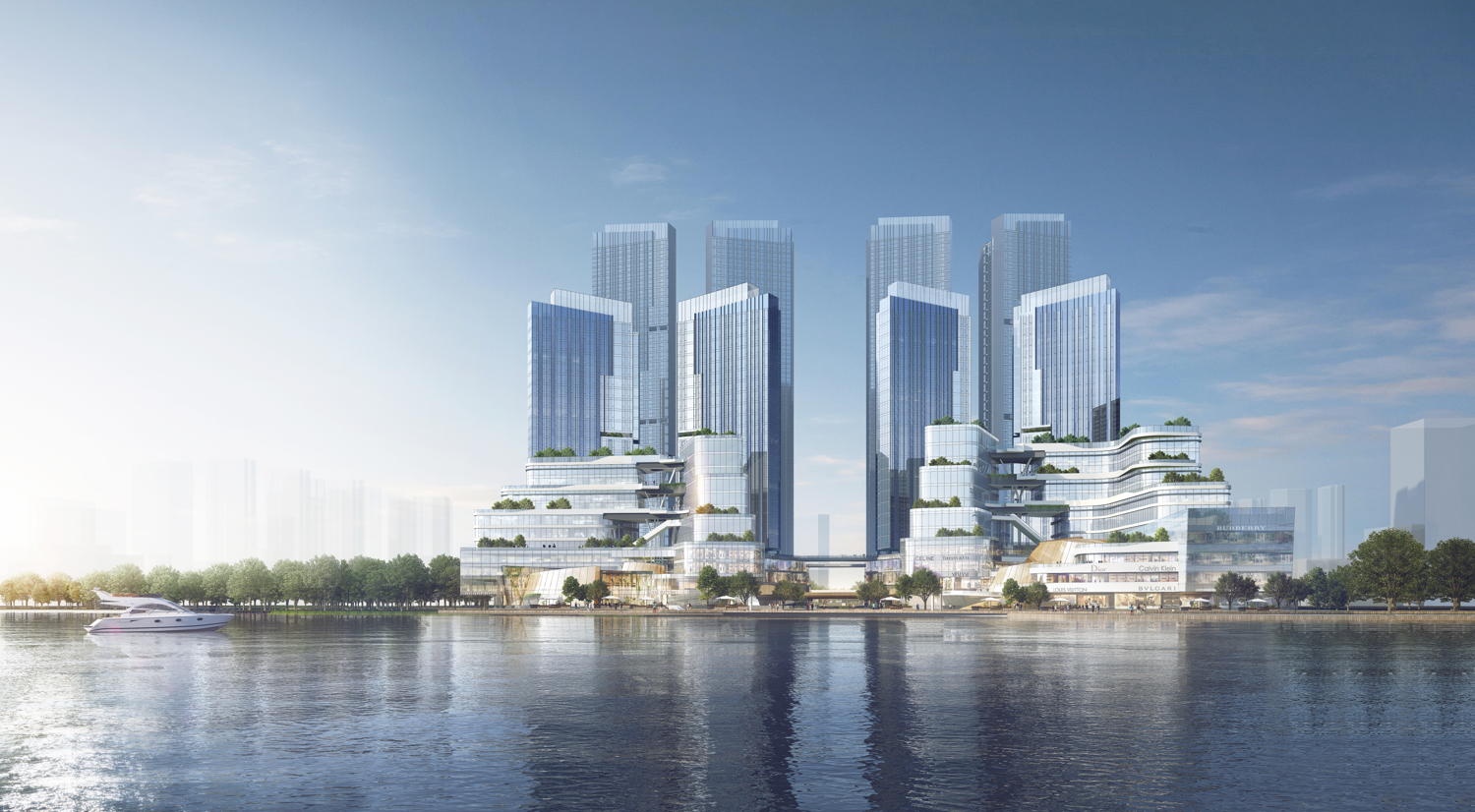 Galaxy Bay in Guangzhou, by Ronald Lu & Partners