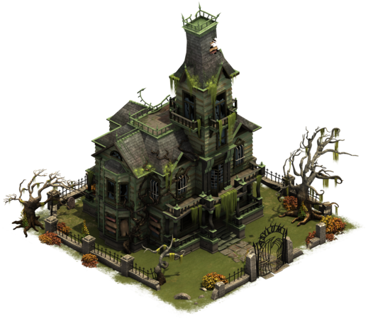 Forge of Empires Halloween Abandoned Asylum