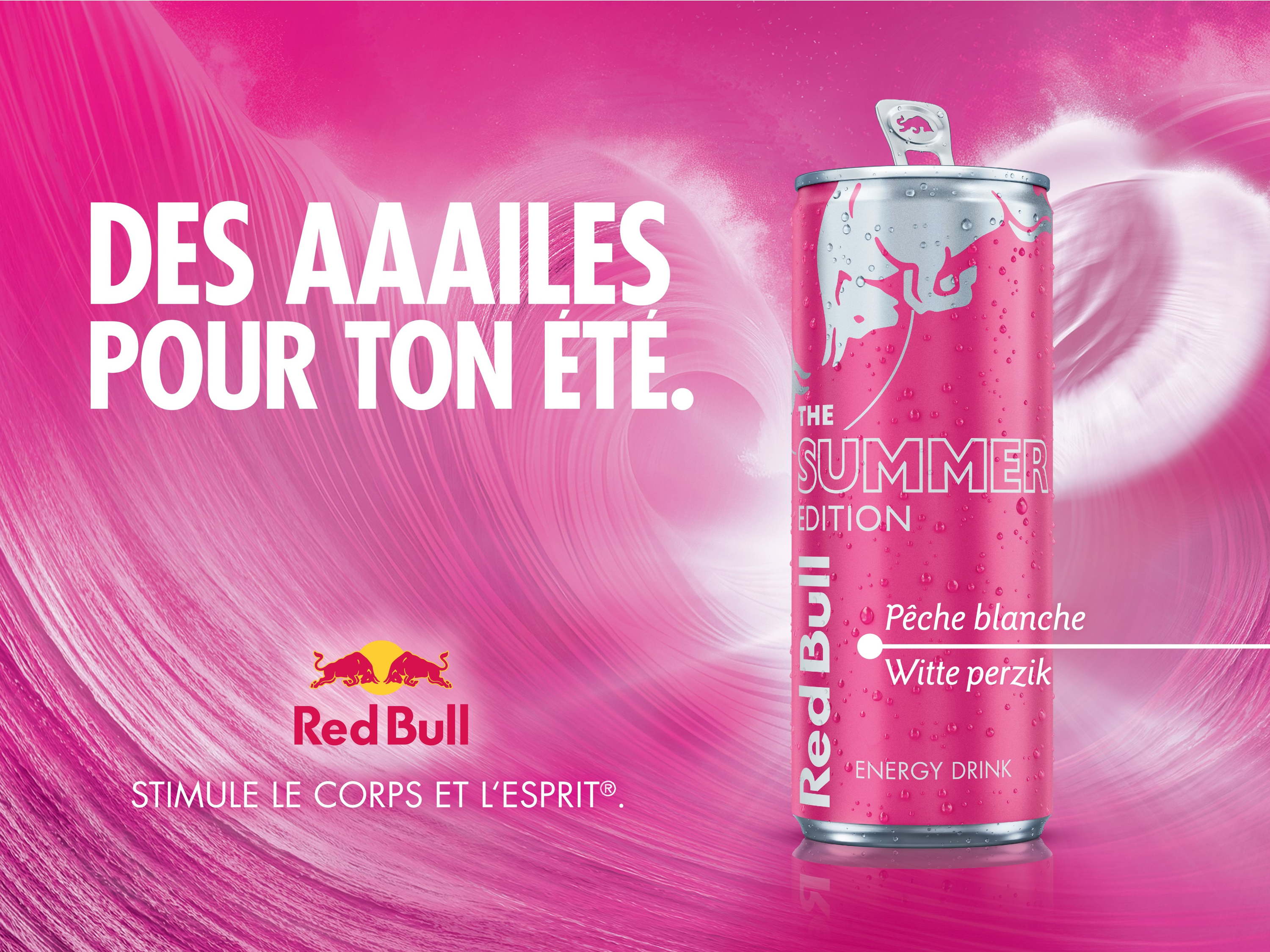 RED BULL LANCE UNE SUMMER EDITION AU GOÛT DE PÊCHE BLANCHE