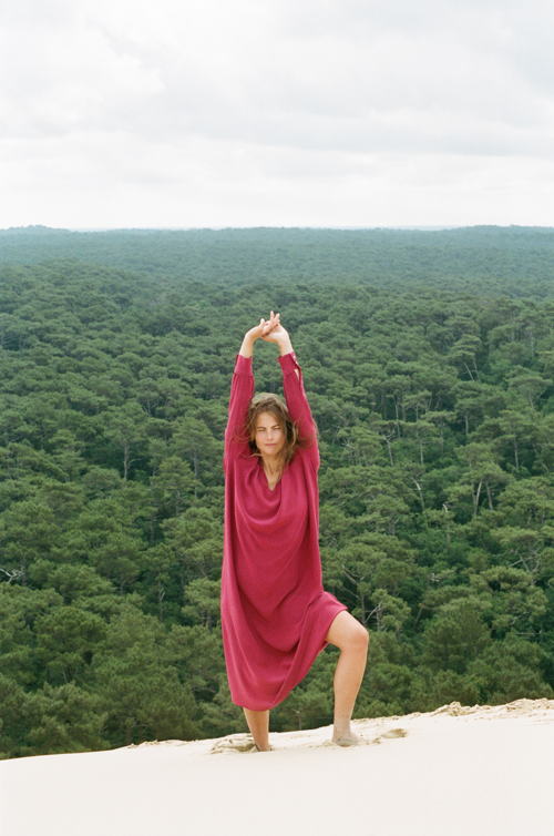 Mardi Editions_Robe Coralie - Soie Framboise_315€