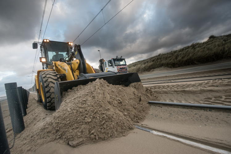 Zandruimen voor de Kusttram