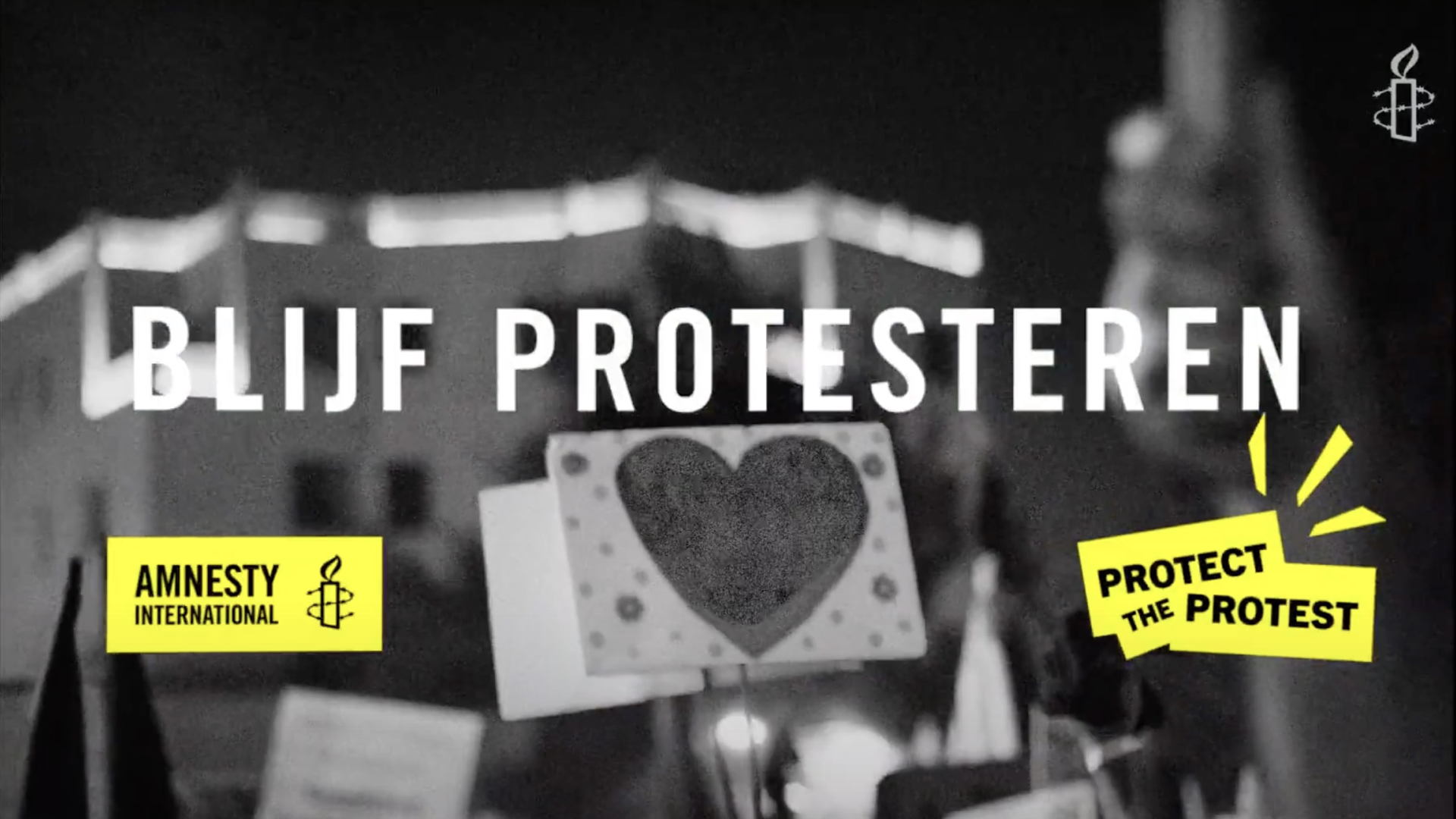 Amnesty and iO celebrate the right to protest