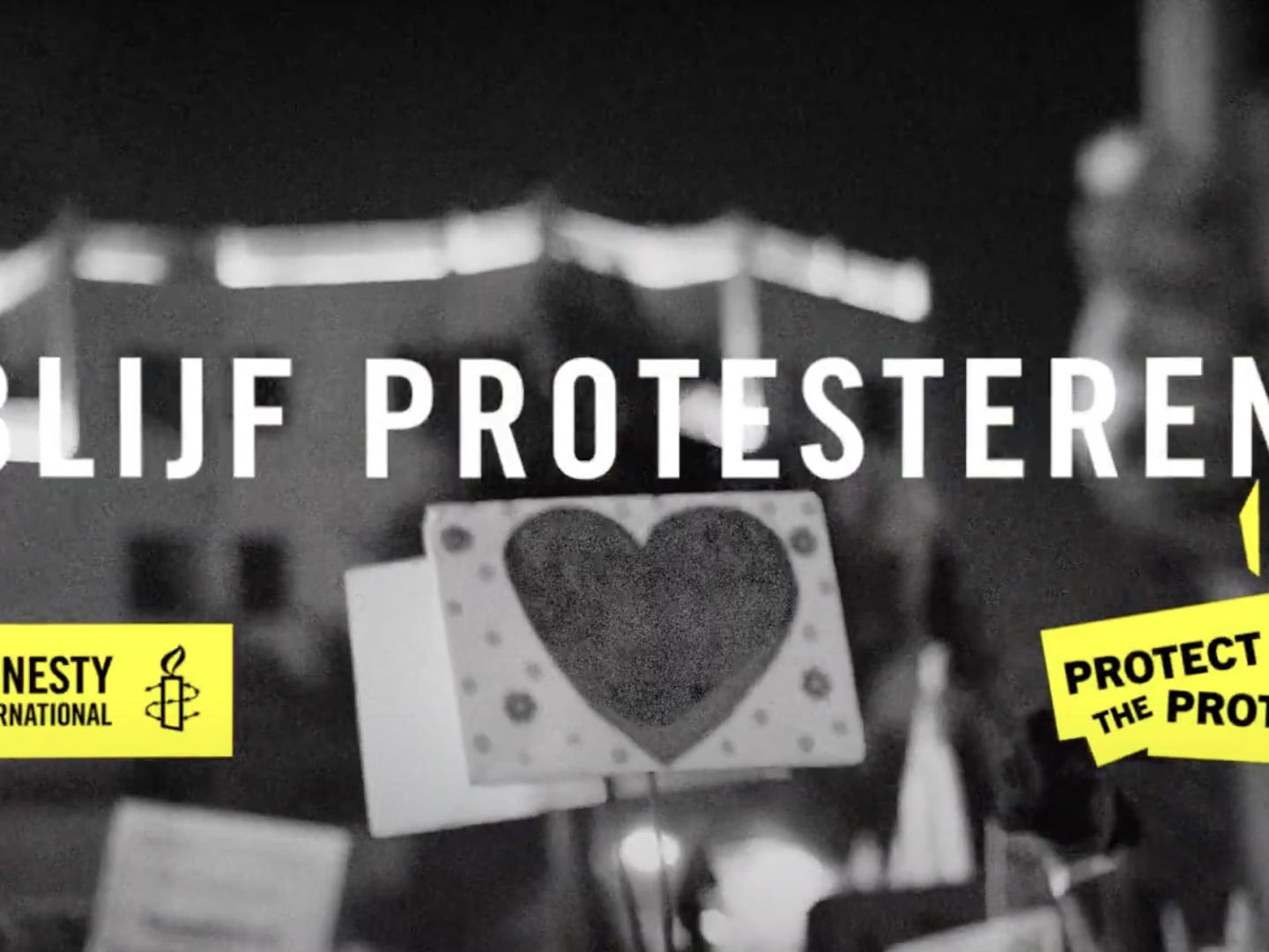 Amnesty and iO celebrate the right to protest