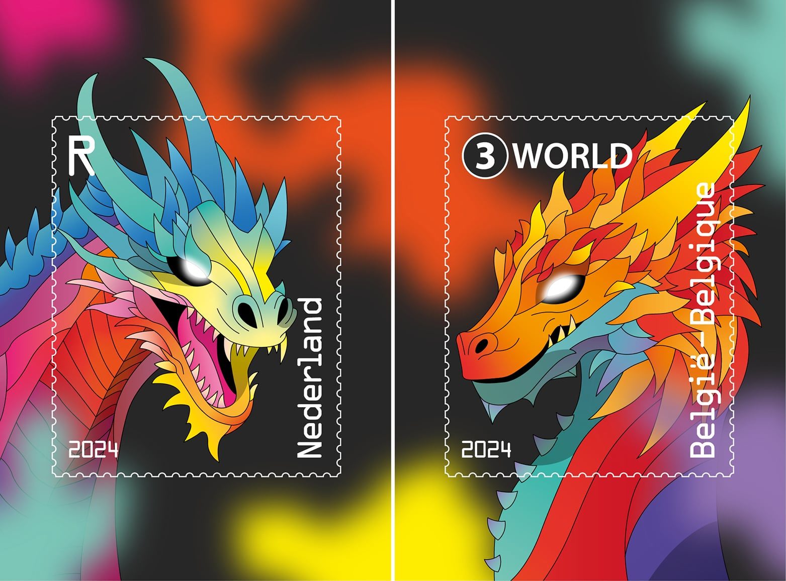 The dragons of Belgium and the Netherlands have already been revealed, Austria and Luxembourg remain 'incognito'.