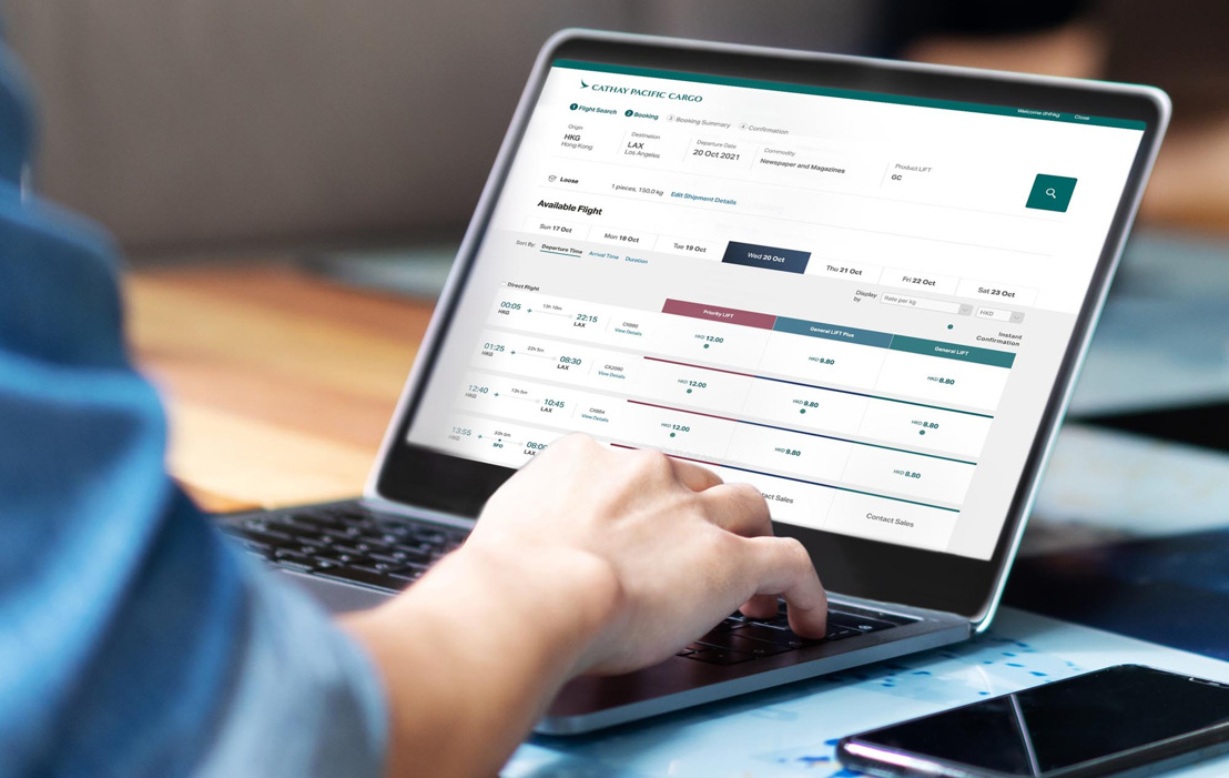 캐세이퍼시픽항공, 화물 예약 플랫폼 ‘클릭 앤 십’ 구축