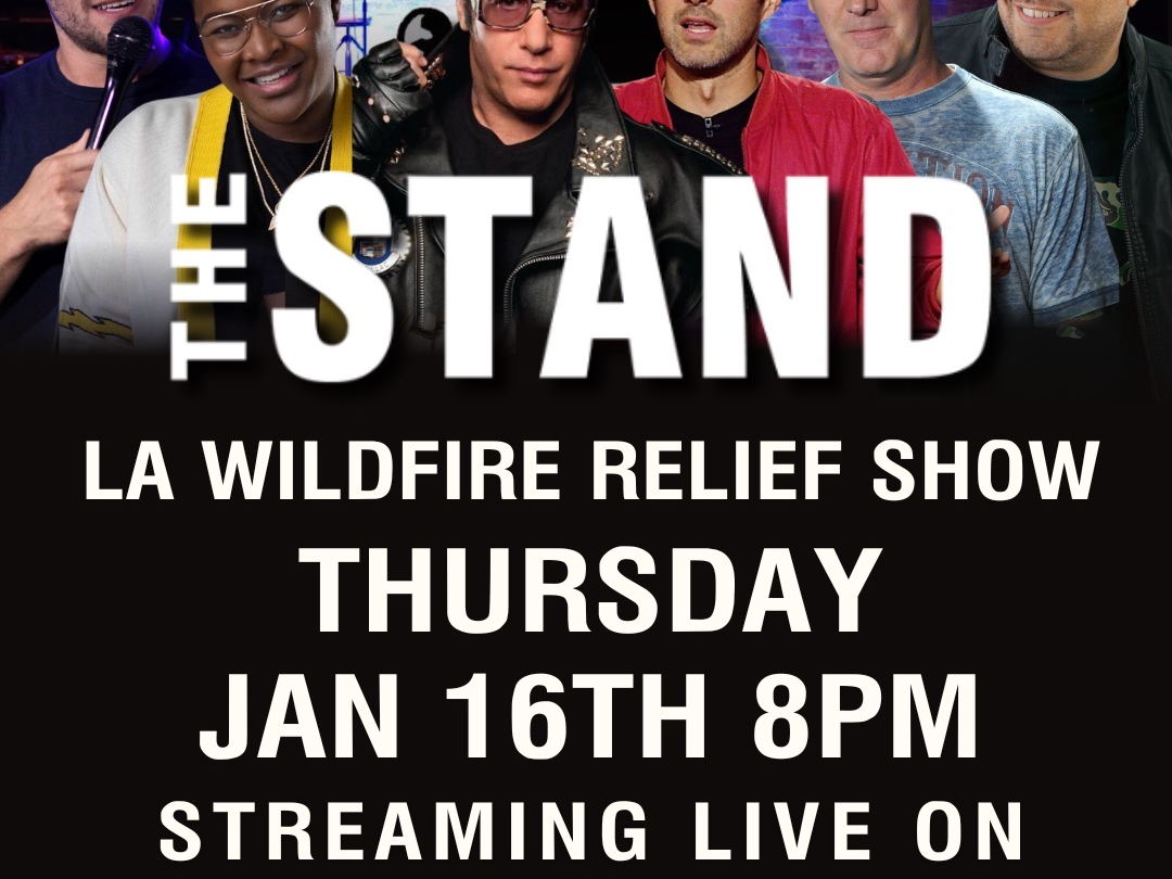 Stream Live Comedy To Support LA Fire Relief 