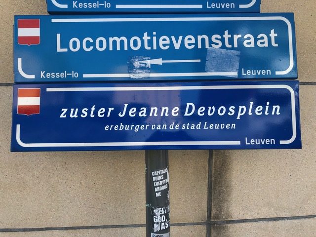 Jeanne Devos plein Leuven 