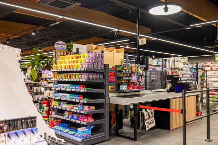 Le nouveau magasin Extra Shop à Aiseau-Presles