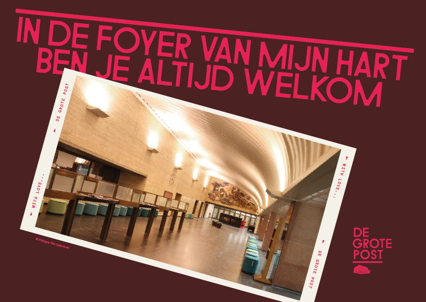 Voor één dag weer liefdesbrieven sturen in De Grote Post