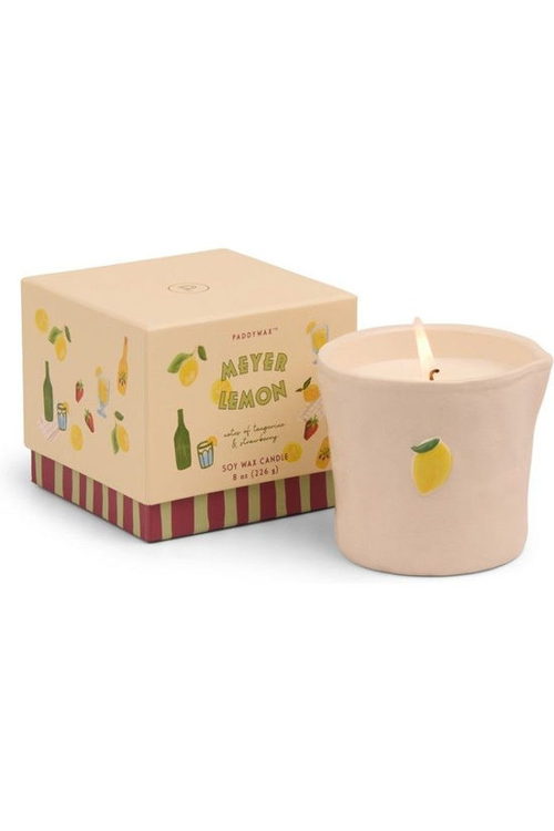 PADDYWAX Kaars Bistro 226G Lemon Embossed Ceramic Candle Meyer JUTTU €25,00 PADDYWAX Kaars Bistro 226G Lemon Embossed Ceramic Candle Meyer JUTTU €25,00