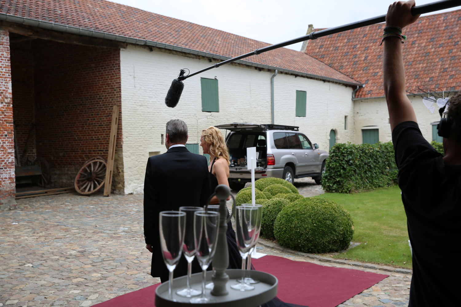 Achter de schermen bij THUIS- (c) VRT