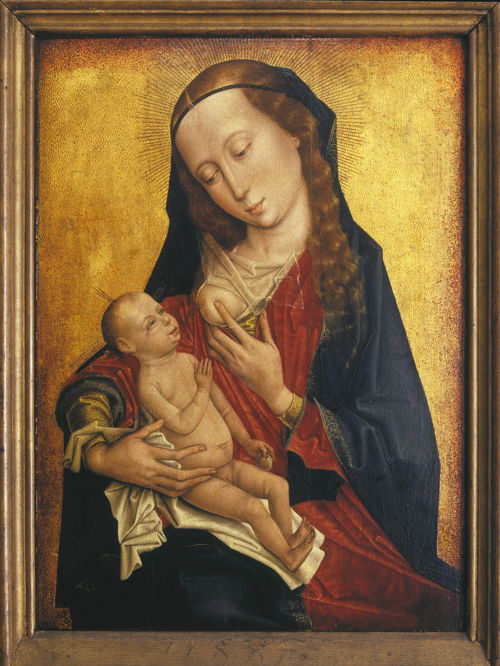 Topstuk_Rogier van der Weyden_Maria Lactans_navolger 1399-1400 – 1464_(c)MuseumMayervandenBergh 