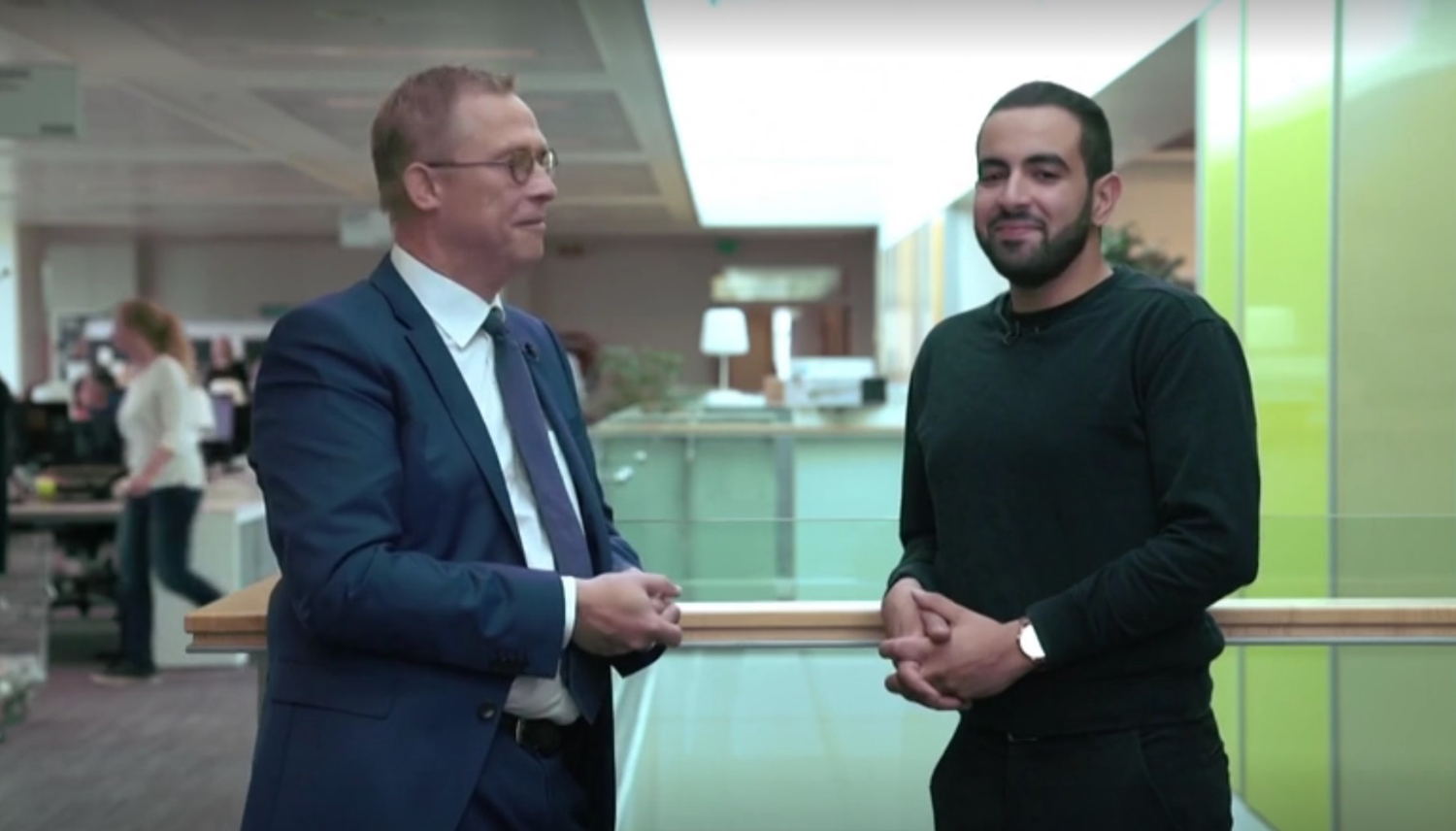 Ivan De Vadder en Yousri Mekroum - (c) VRT