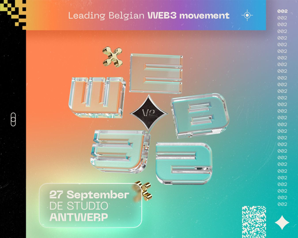 Start it @KBC partnert met WEB32 om Belgische Web3-beweging boost te geven