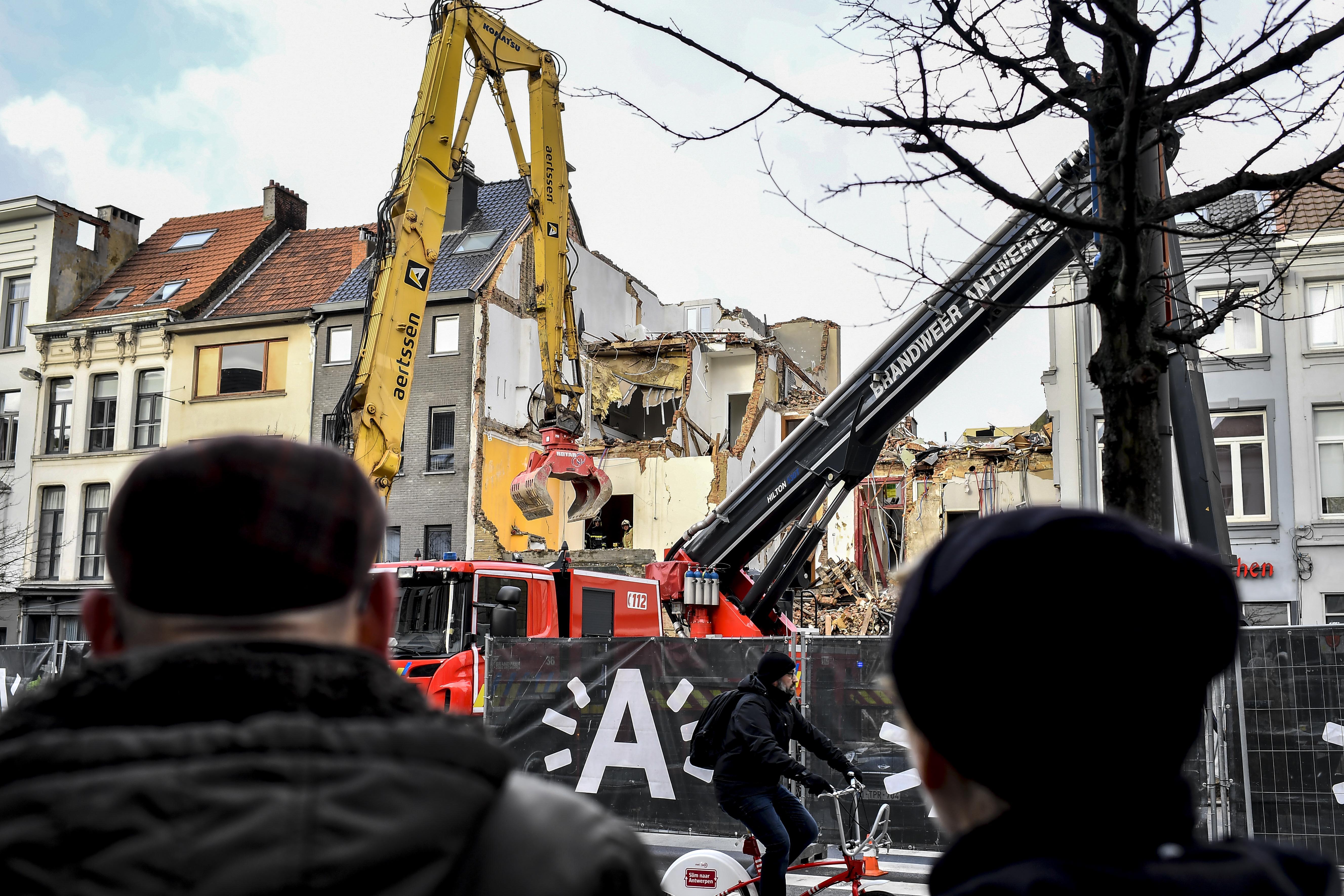 Illustratiebeeld: explosie op de Paardenmarkt in Antwerpen op 15 januari 2021 - 17/01/21 (© BelgaImage) Illustratiebeeld: explosie op de Paardenmarkt in Antwerpen op 15 januari 2021 - 17/01/21 (© BelgaImage)