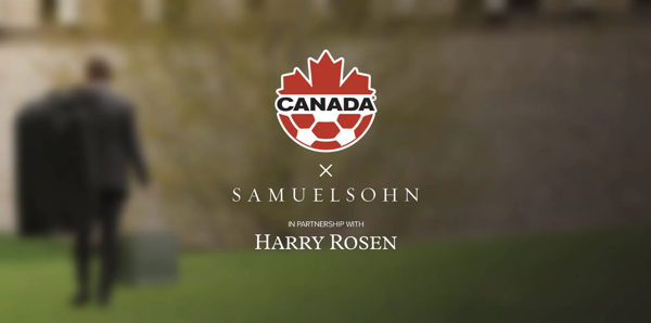 Samuelsohn habillera l'équipe nationale masculine de Canada Soccer en…