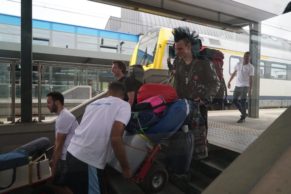 Train des Festivals à Graspop