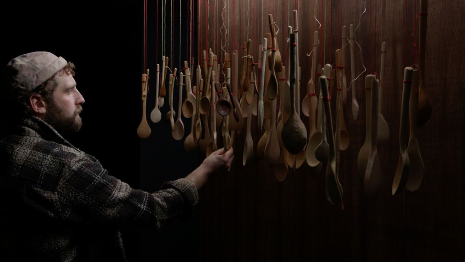 David Claerbout, The Woodcarver and the Forest, 2025, filmstill