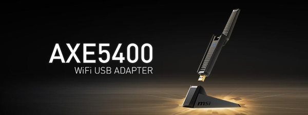 MSI stellt neuen AXE5400 WiFi USB-Adapter vor: Einfaches Upgrade für schnellere Netzwerkverbindungen