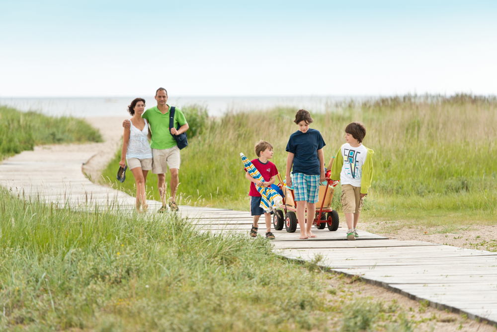 Spaziergang am Strand