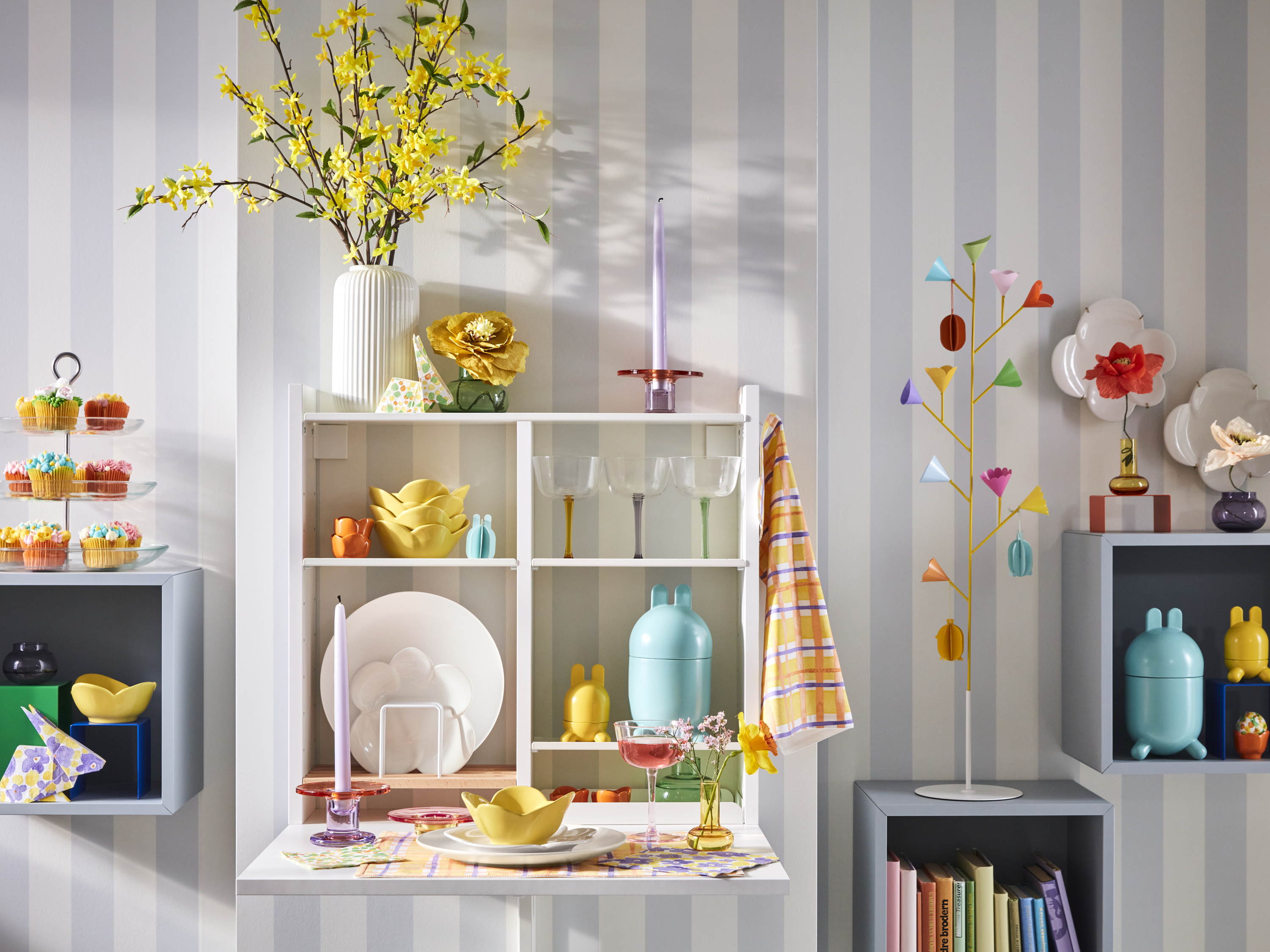 Lente op tafel met TJÄRLEK – frisse designs en speelse kleuren 	 