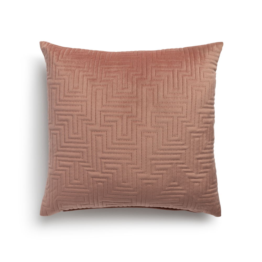 Habitat Pinsonic Textured Cushion - Dusky Pink, £9