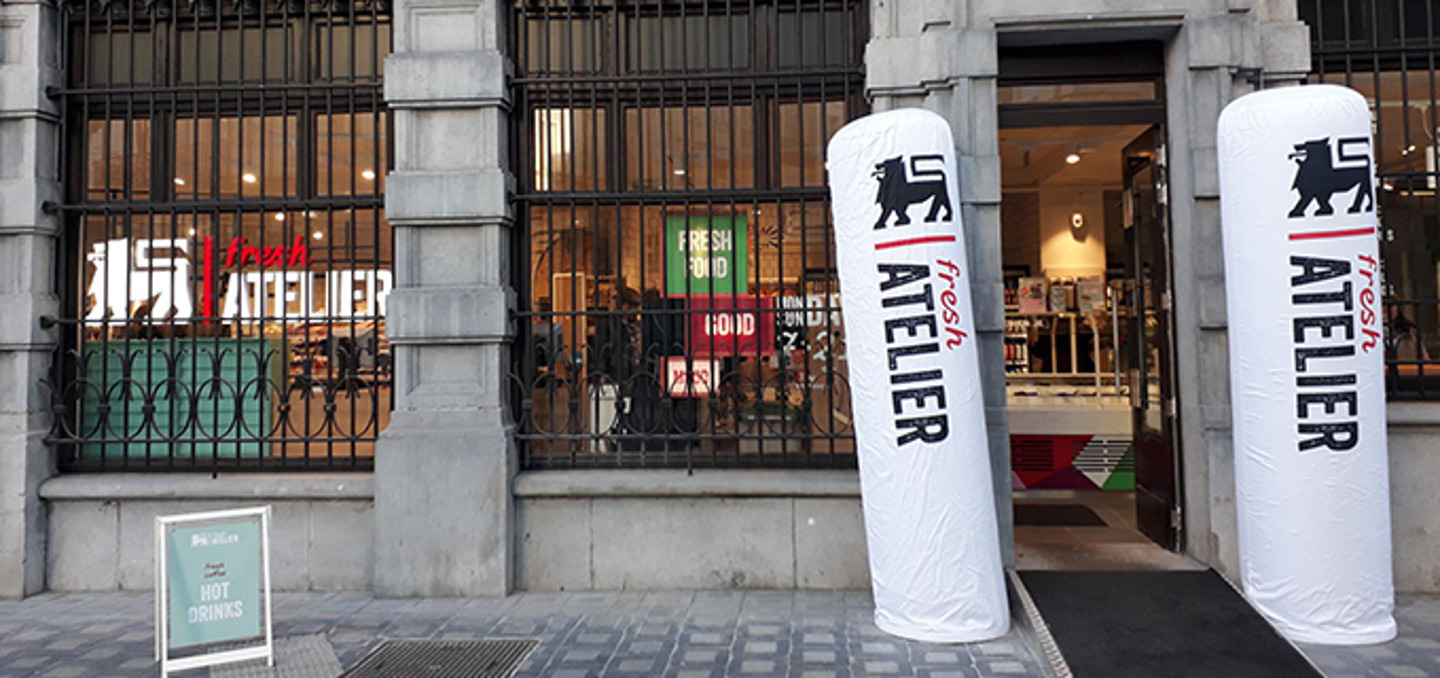 Delhaize Fresh Atelier opent nieuw filiaal in Brussel