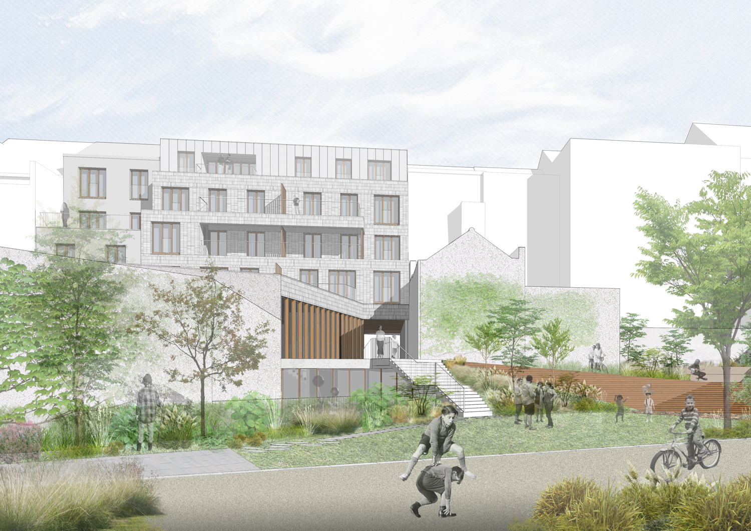 © Urban Platform - citydev.brussels – Mairesse Garden