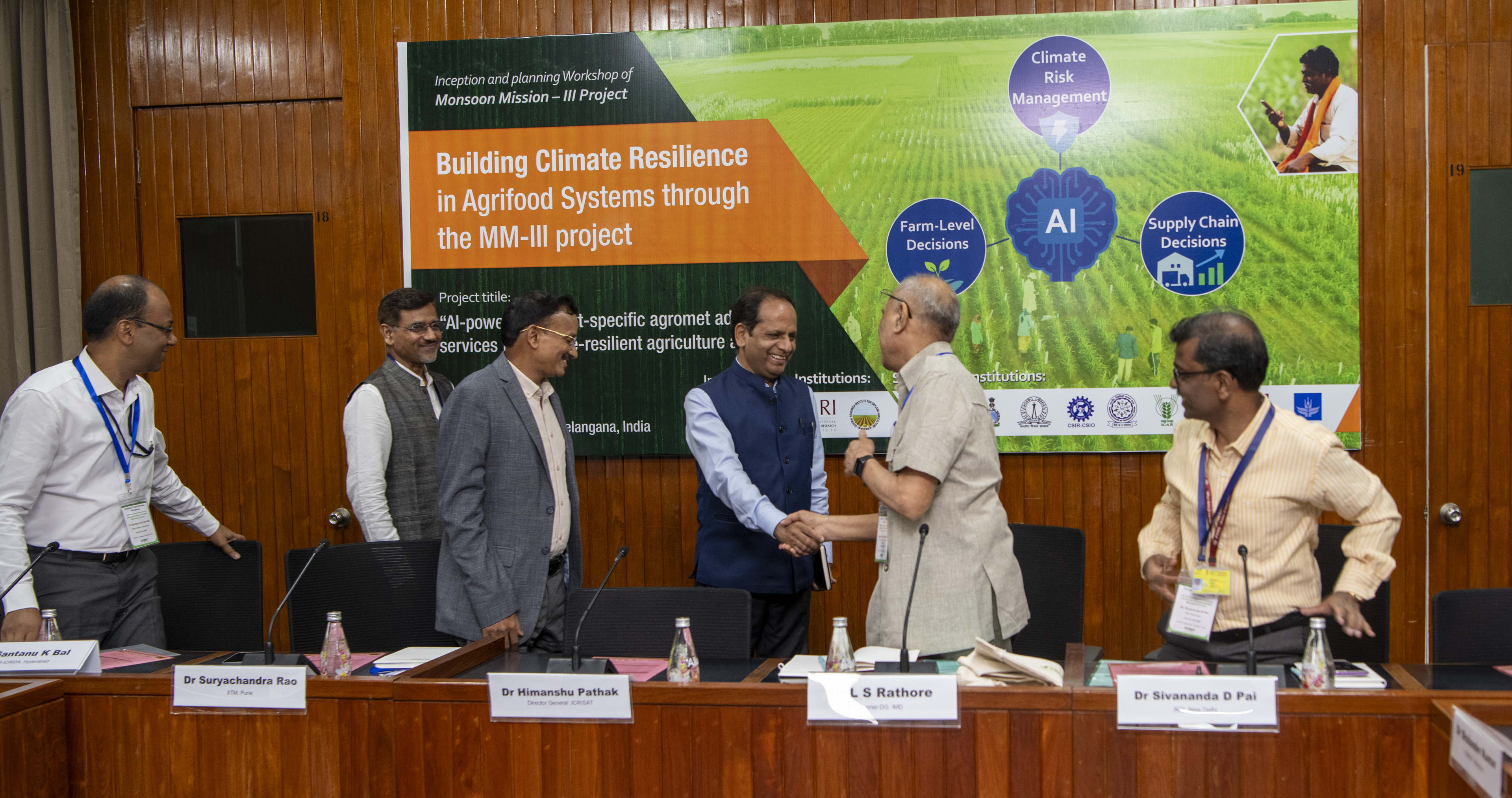 ICRISAT and Partners Launch AI-Powered Climate Advisory Initiative to Boost Farmer Resilience 