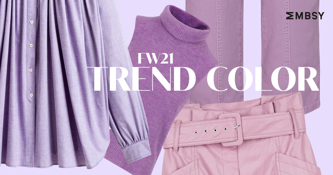 FW21 trend color: lilac