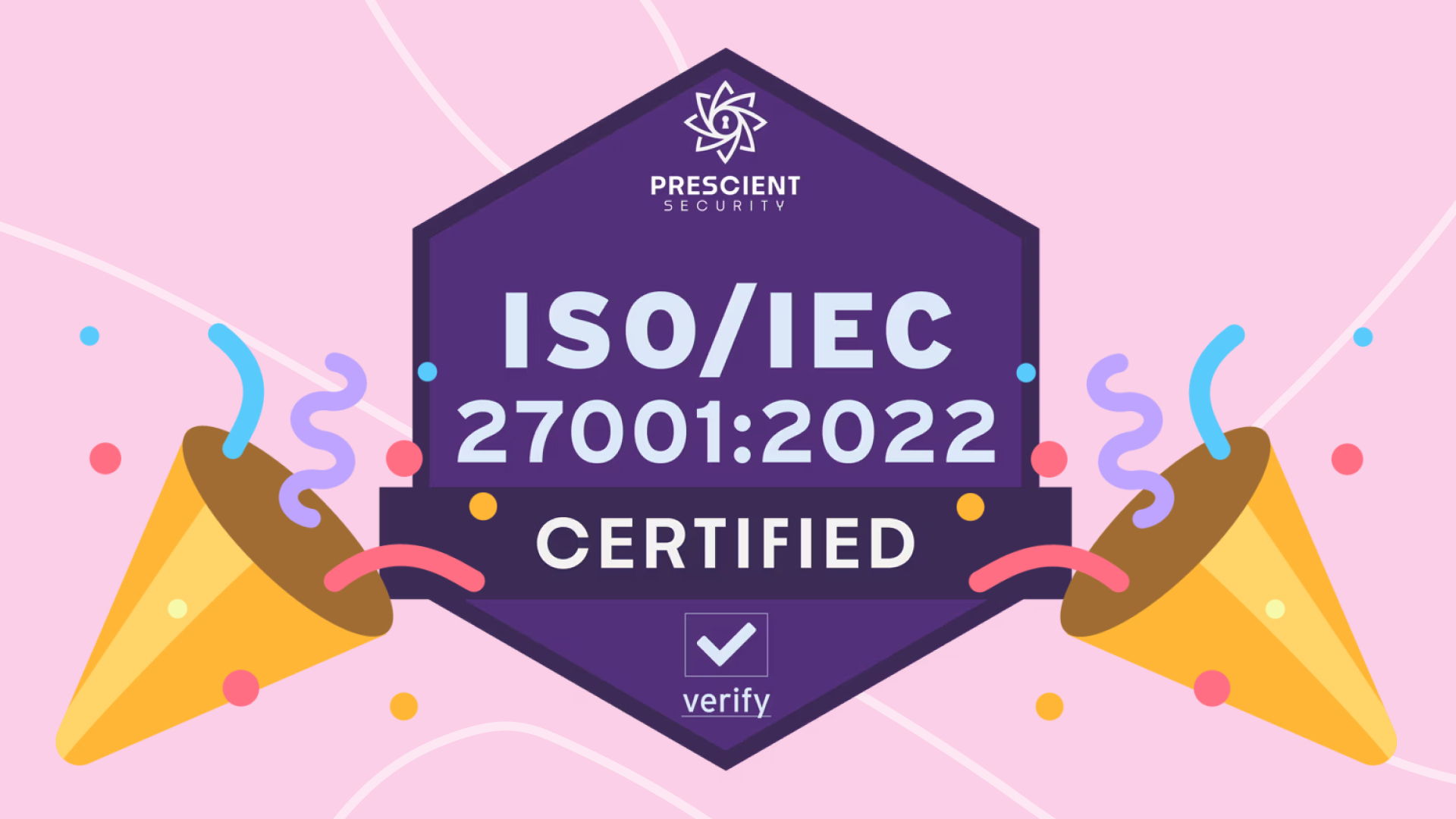 Prezly is ISO27001:2022 certified