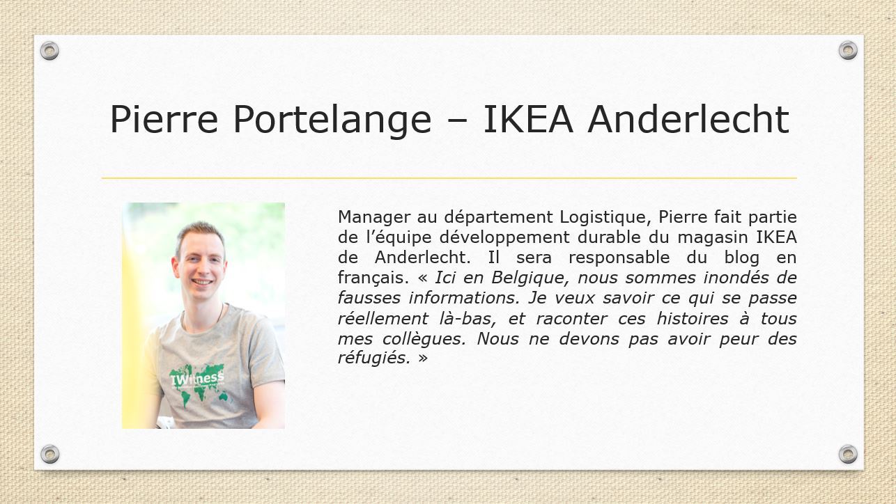 Pierre Portelange - IKEA Anderlecht
