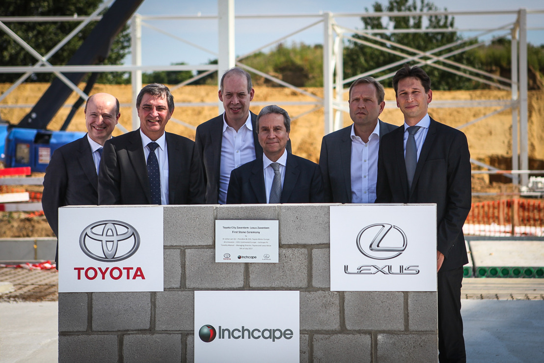 Toyota et Lexus se construisent des showrooms flambant neufs à Zaventem