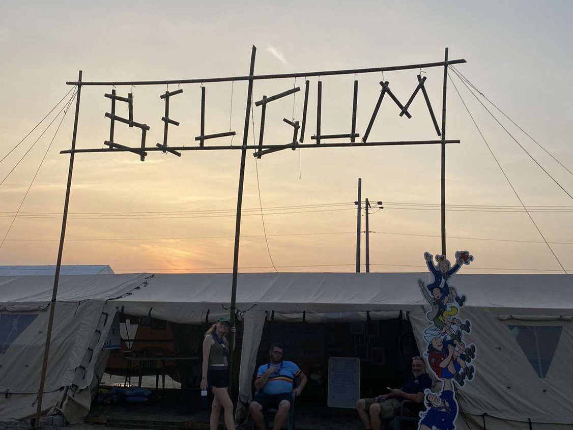 ▲ Alpino 4 Youth sluit Jamboree 2023 af met samenhorigheidsgevoel