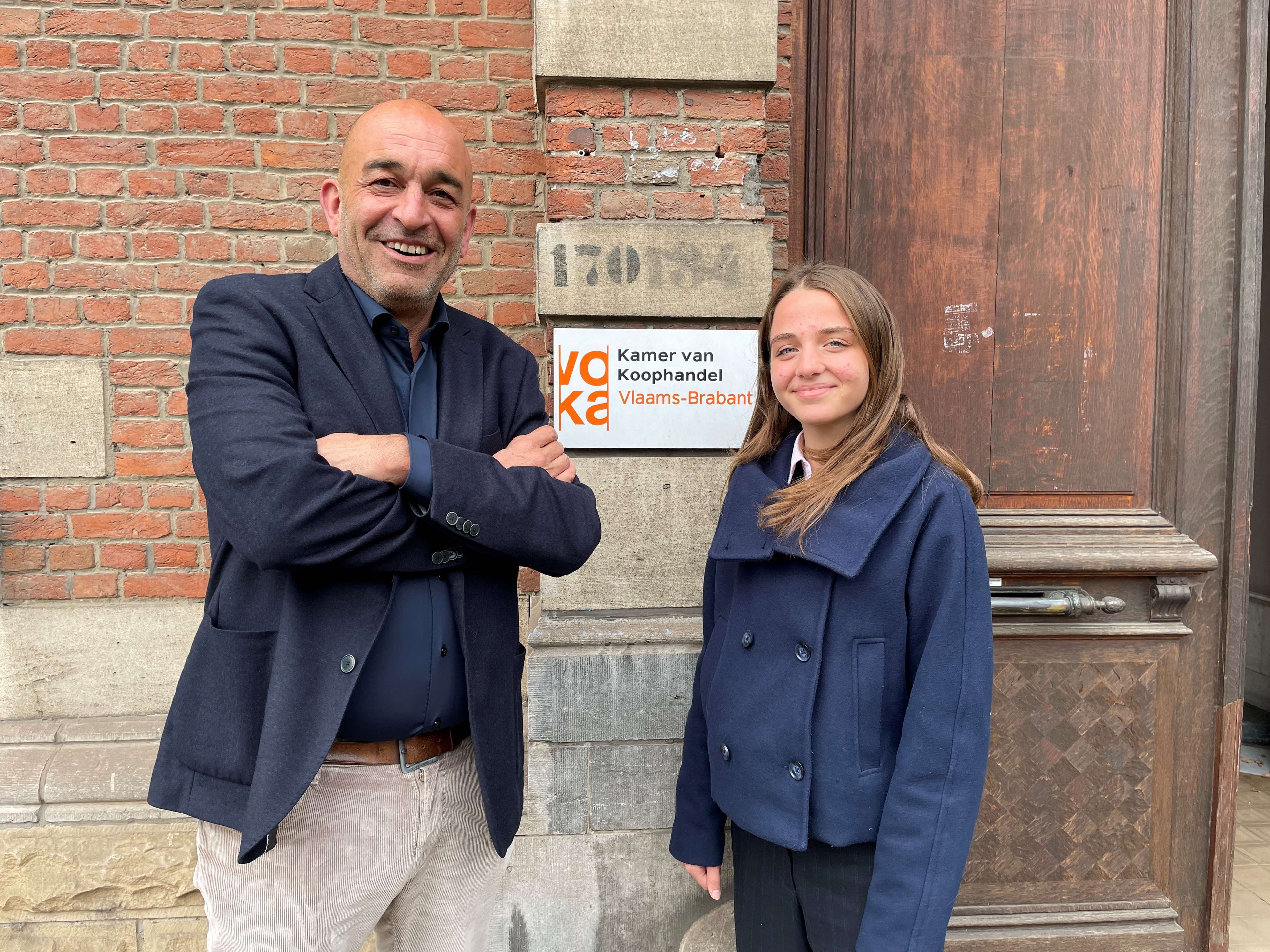 Van klaslokaal naar bestuurskamer: Anja Demneri leidt één dag Voka-KvK Vlaams-Brabant