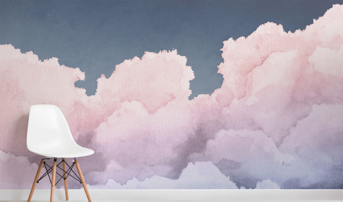 Soaring through the sky with MuralsWallpaper’s Equinox Clouds collection
