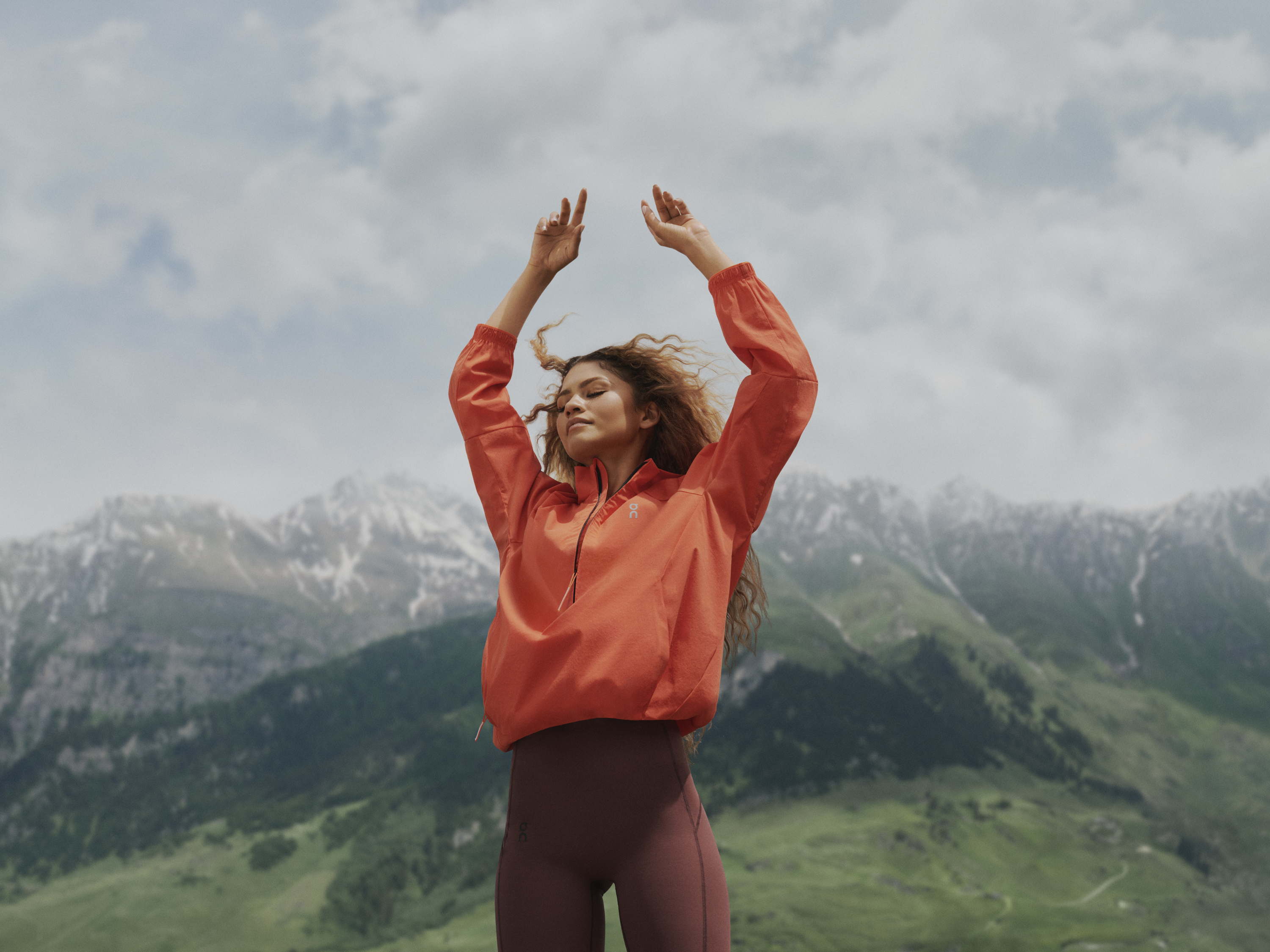 On and Zendaya Explore the Power of Movement In the Swiss Alps