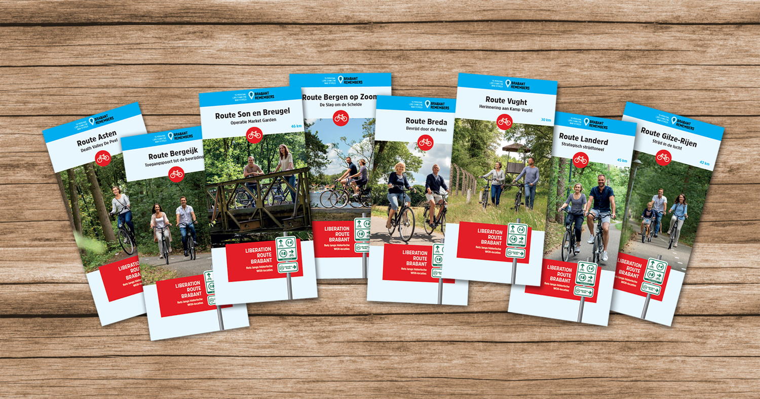 Liberation Route Brabant kaartenwaaier © VisitBrabant