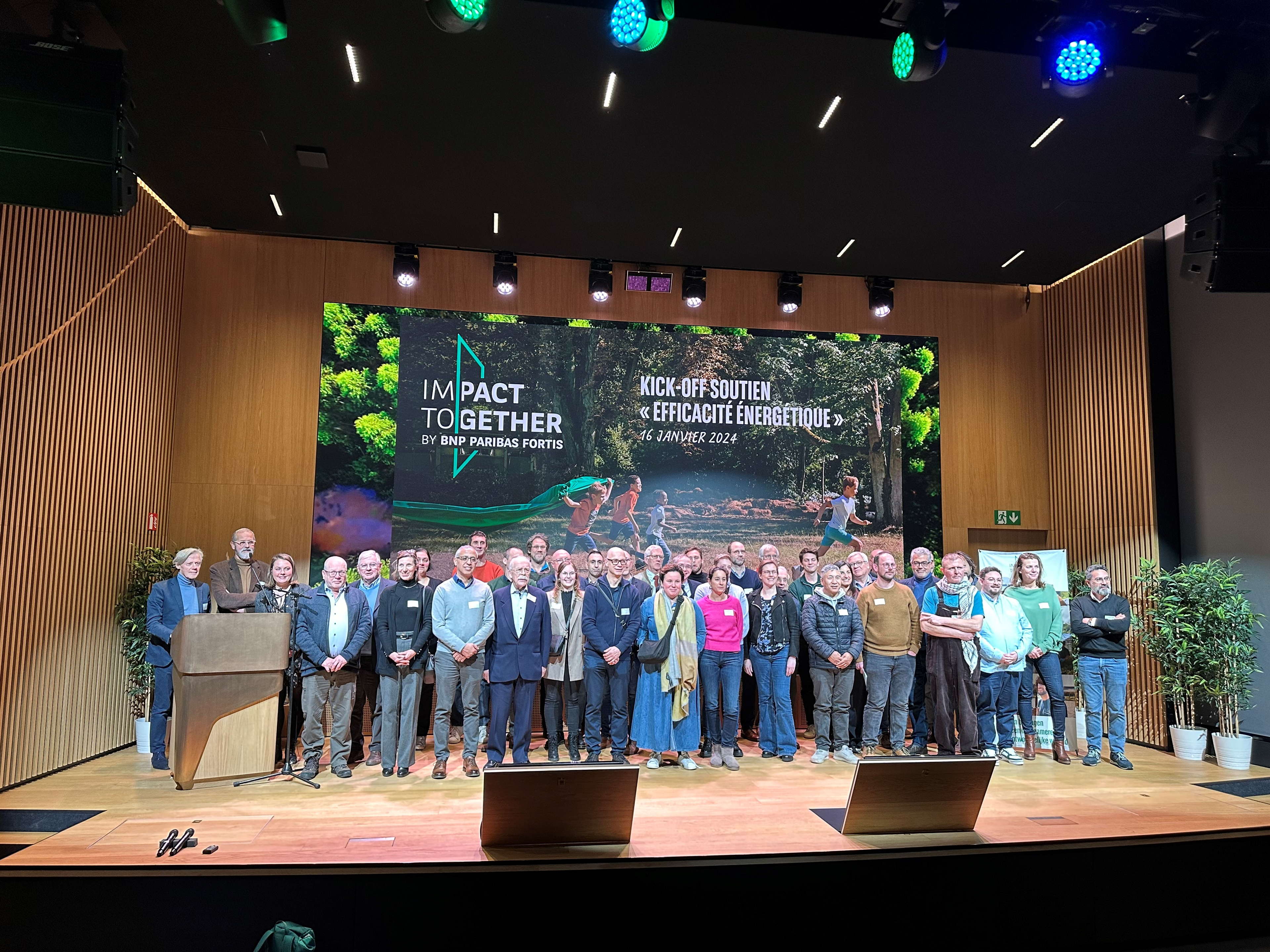 Impact Together soutient 14 asbl dans leur décarbonisation avec une enveloppe de 2 millions d’euros 