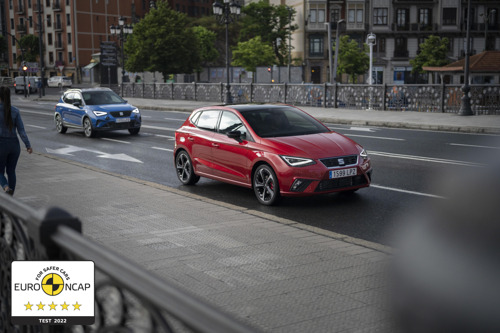 New SEAT Ibiza and new SEAT Arona achieve 5-star in the stricter Euro NCAP safety rating