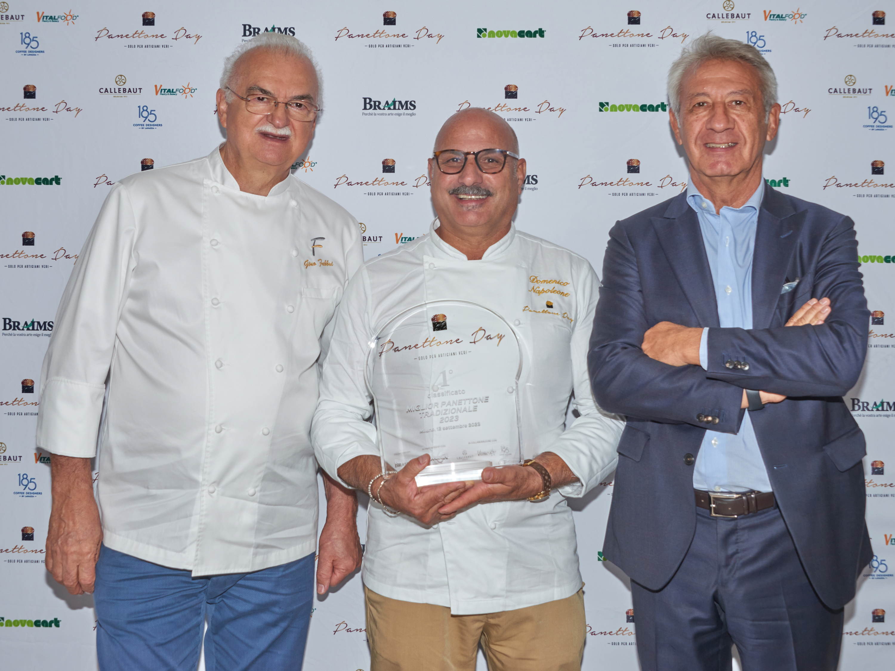 Il pasticcere Domenico Napoleone di Rieti vince il primo premio per la categoria Tradizionale all’undicesima edizione di Panettone Day 