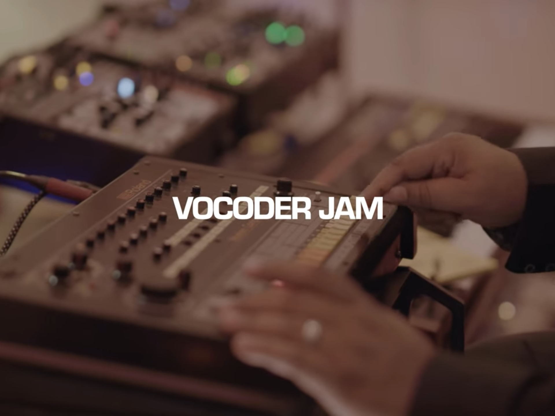New Video from Moog: Vocoder Jam Session with Egyptian Lover
