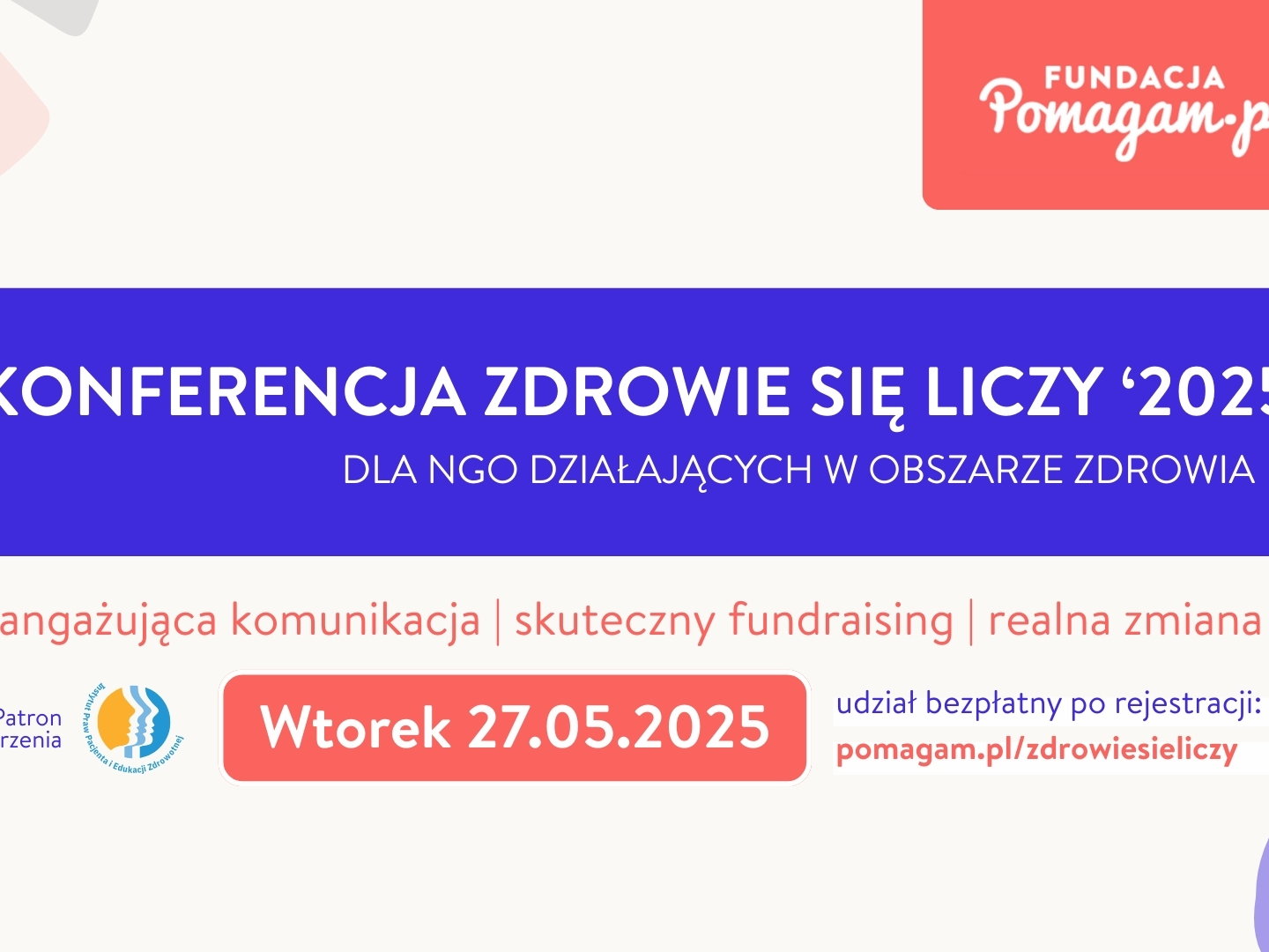 Dobre intencje to dopiero początek. Resztę znajdziesz na konferencji ZDROWIE SIĘ LICZY