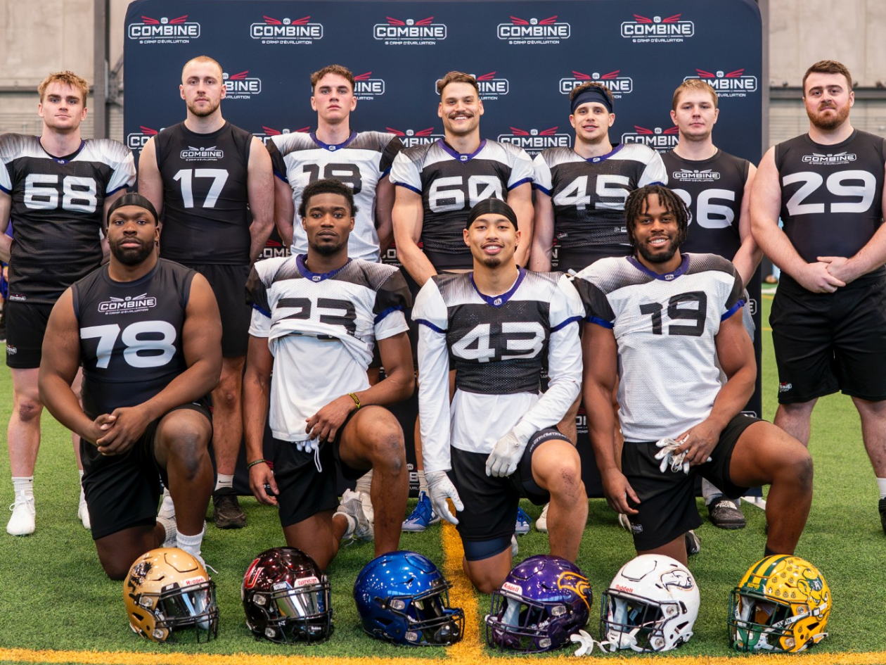 ELEVEN MOVING ON TO REGINA FROM CFL INVITATIONAL COMBINE