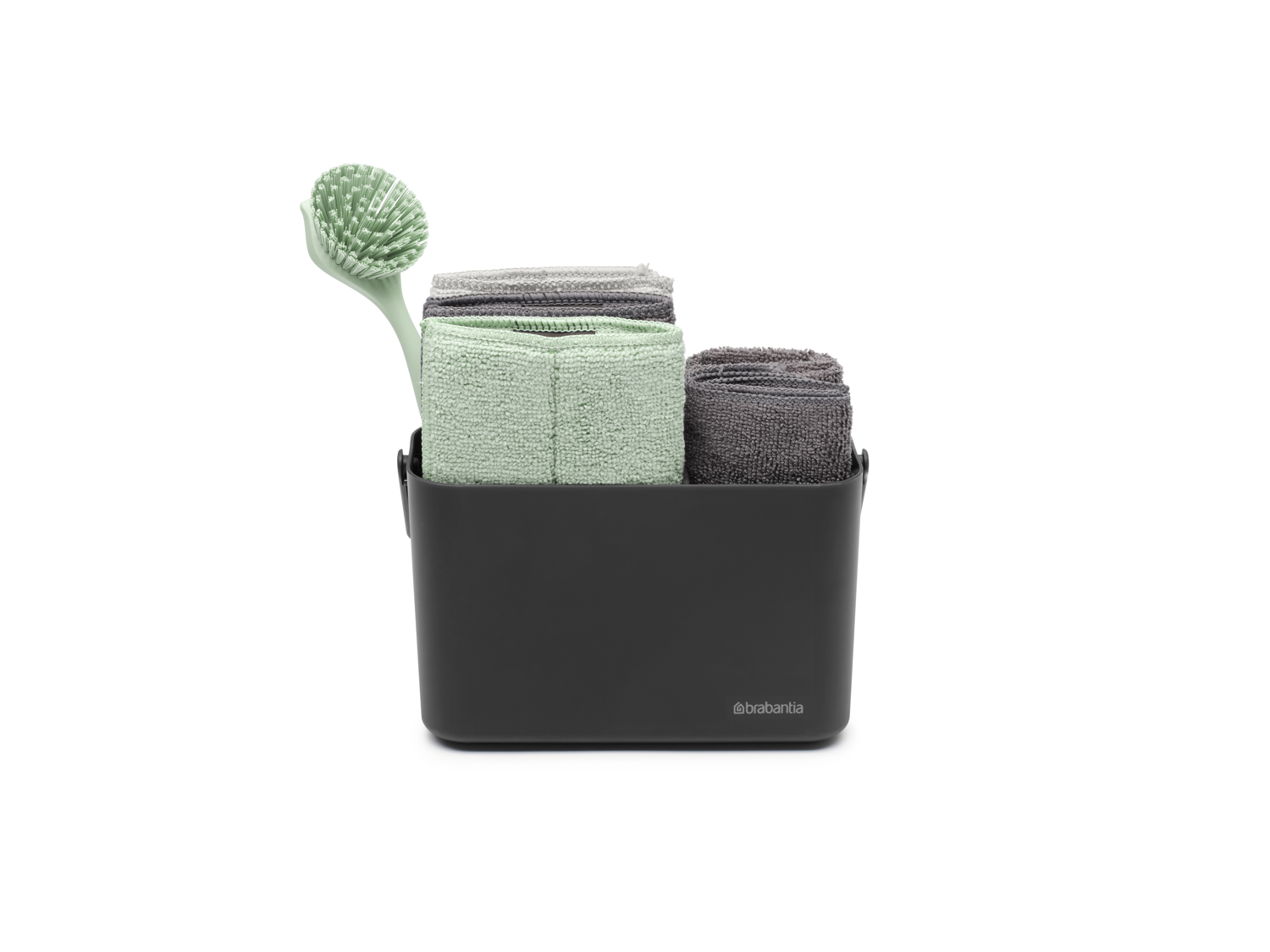 SinkSide Cleaning Set - Dark Grey - 8710755233340 Brabantia_6_NR-41283