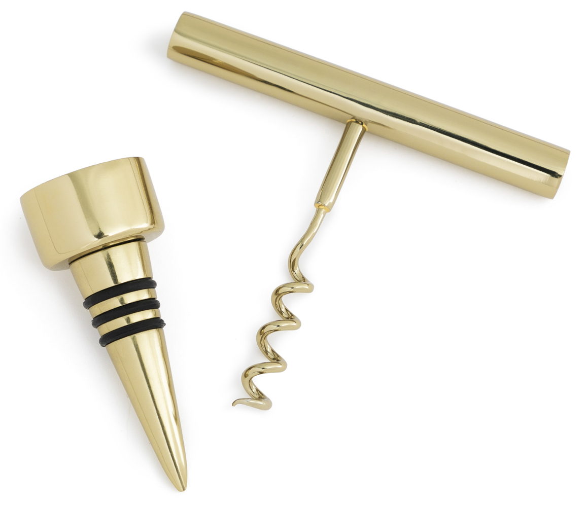 Habitat Afterglow Gold Tone Corkscrew & Stopper Set, £14.25