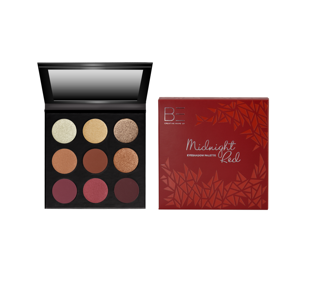 Be Creative Make Up - Midnight Red Collection Eyeshadow Palette - €19,95
