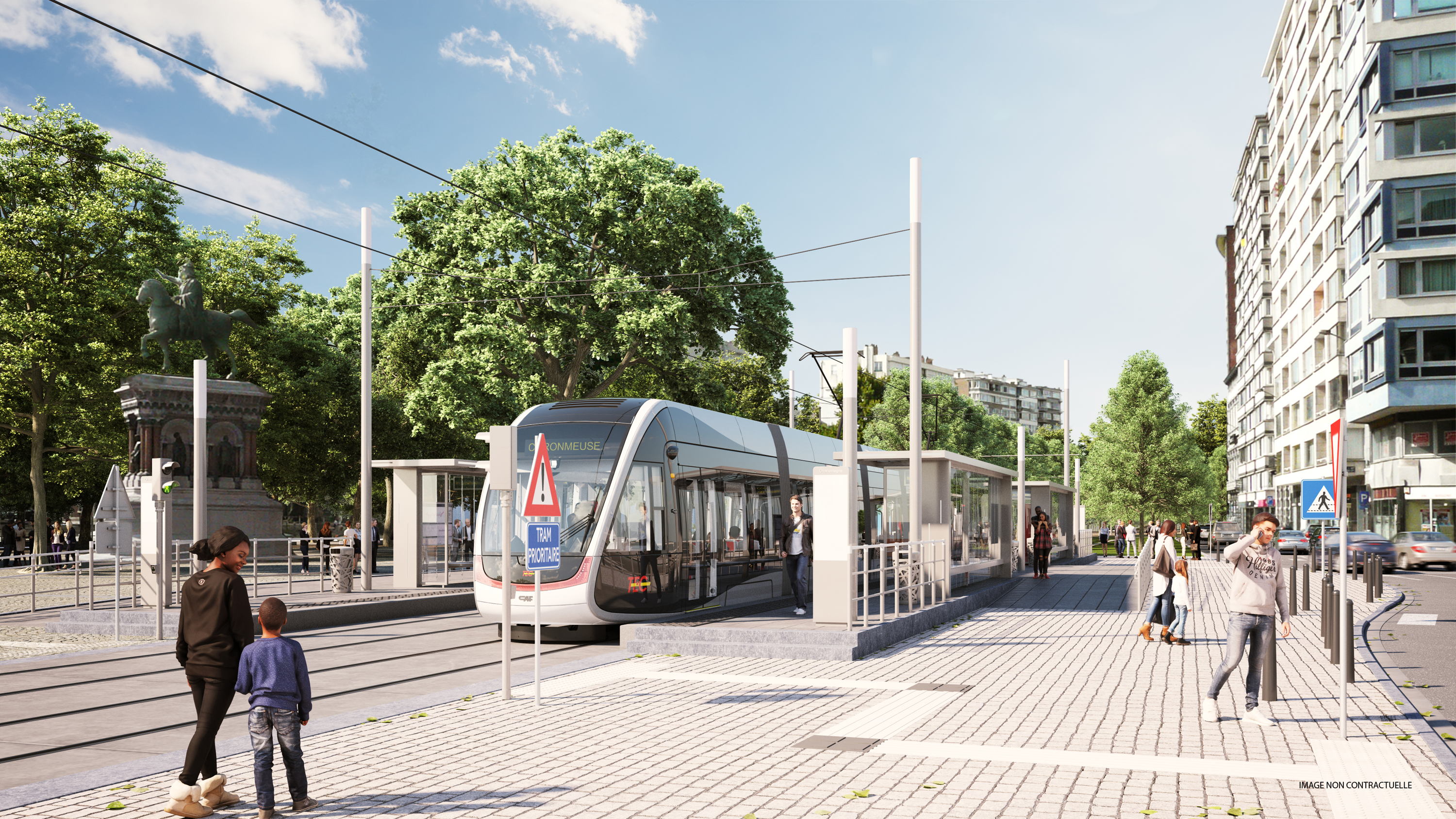 Communiqué de presse : Accident tram-piéton à Liège : rappel essentiel des règles de sécurité