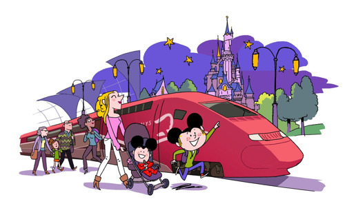 Thalys opent verkoop voor Disneyland® Paris en Roissy-Charles de Gaulle