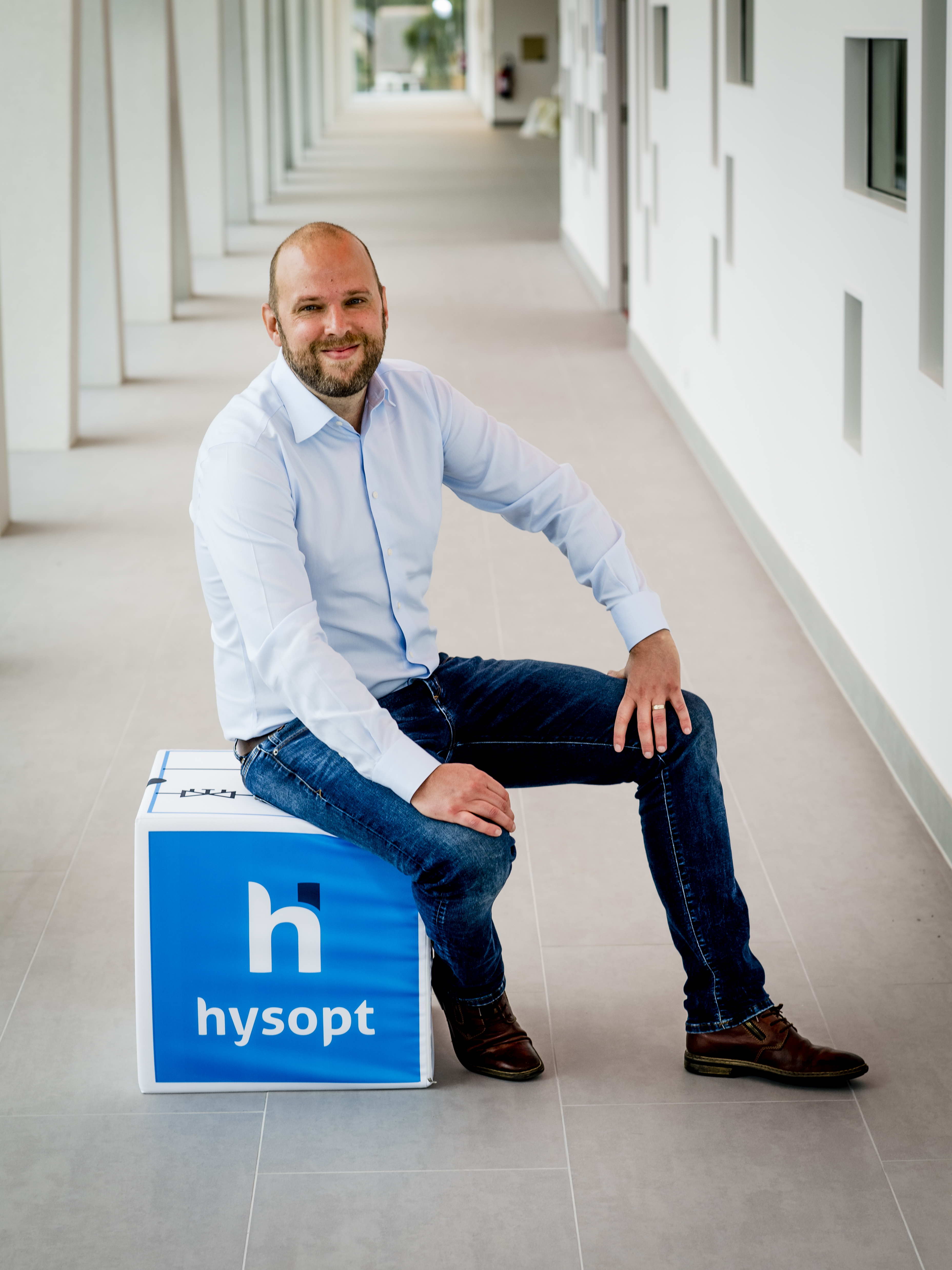 Roel Vandenbulcke, oprichter en CEO van Hysopt